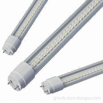 LED Tubes with 85% Power Supply Efficiency, 50 to 60Hz Frequency